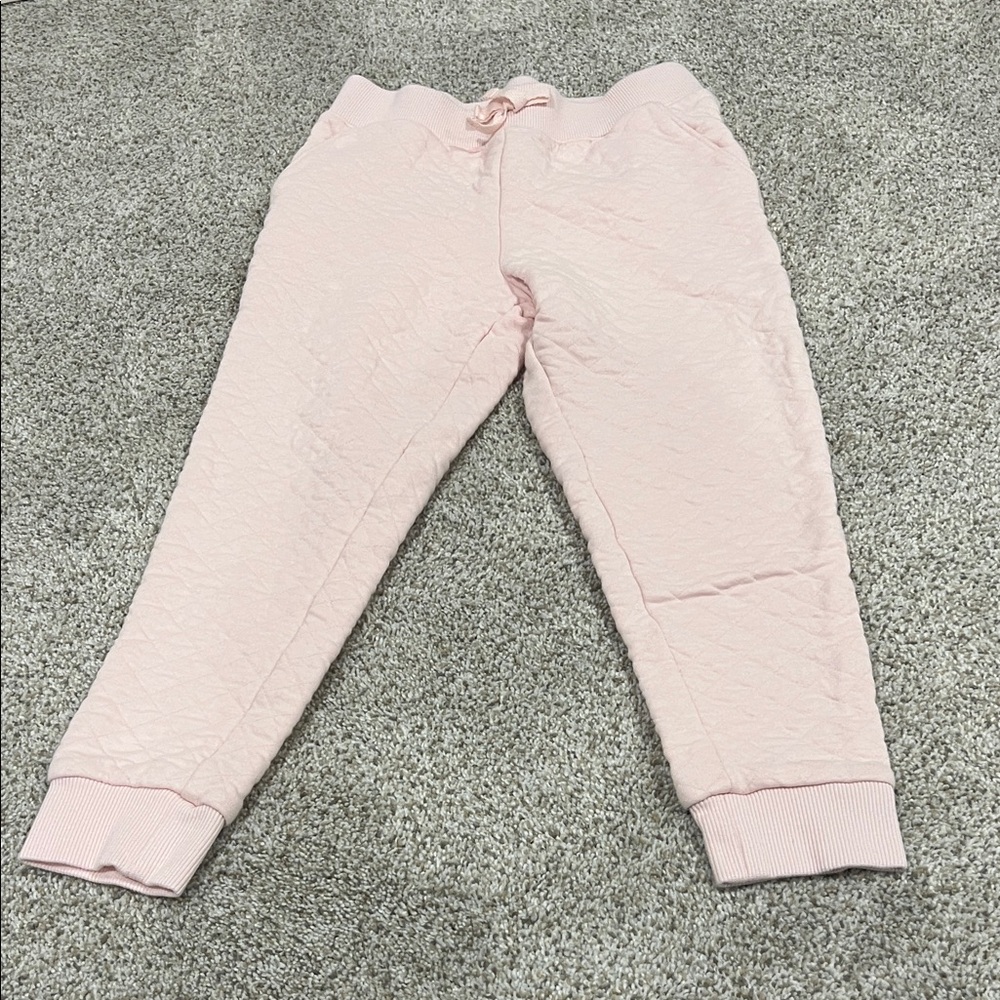 Janie & Jack quilted jogger, size 6
